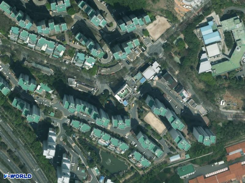 유창 플라자 항공사진