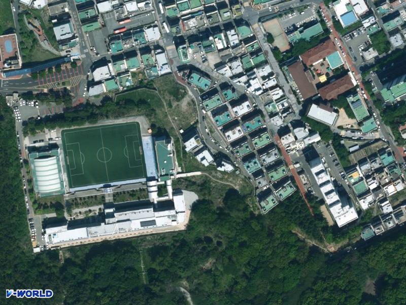 팍스빌 항공사진