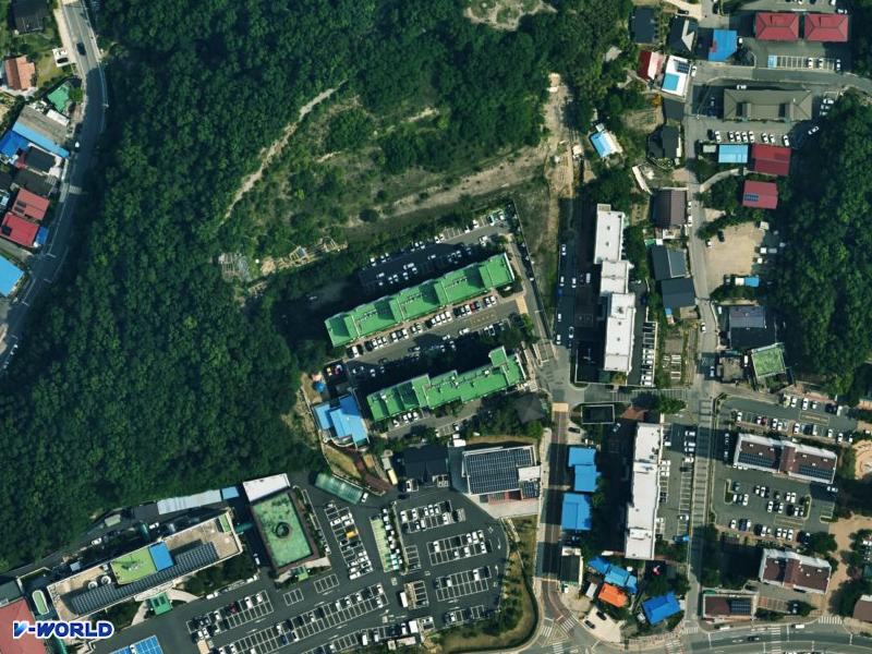 영동현대 항공사진