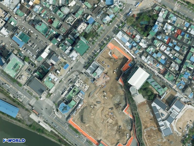 길은오피스텔 항공사진