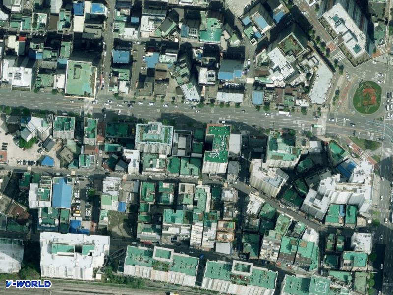 주상복합1동 항공사진