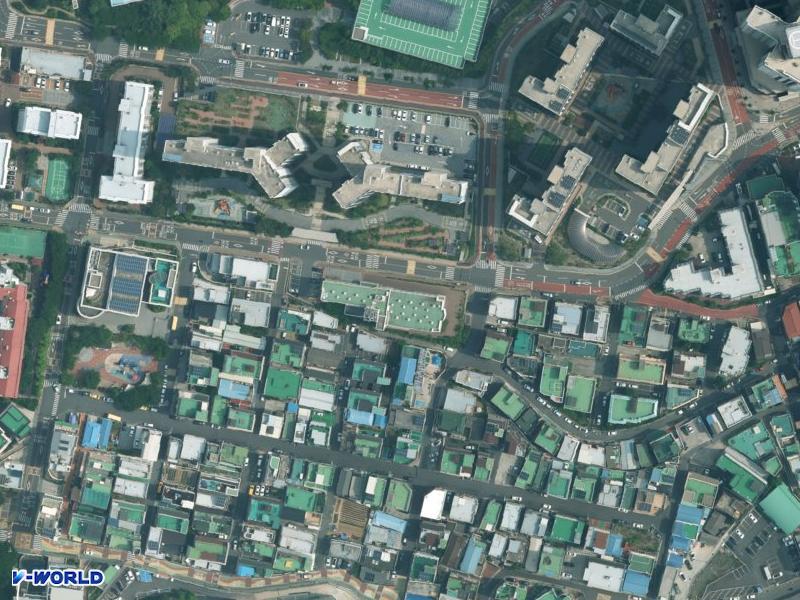 전하만주 항공사진