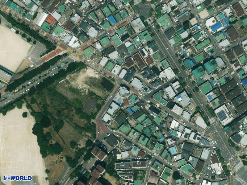 화서avenue 항공사진