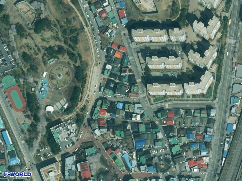 타운허브12 항공사진