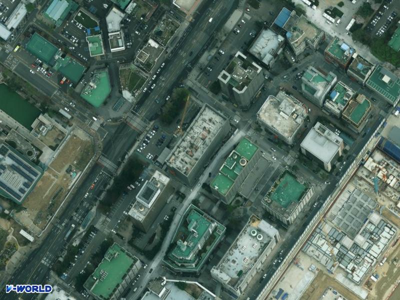 과천청사역 한양수자인 오피스텔 항공사진