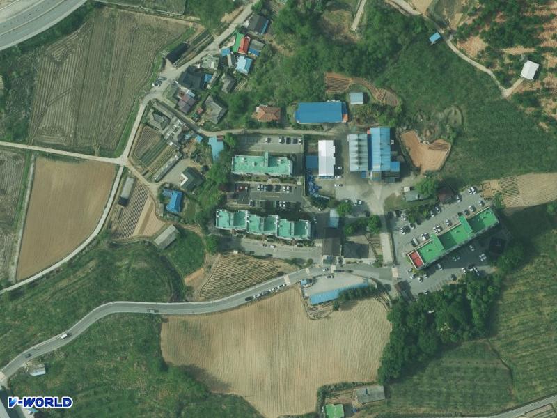 삼성푸른 항공사진