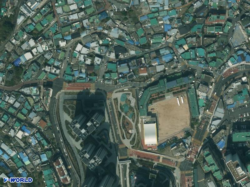 송도렉슬 항공사진