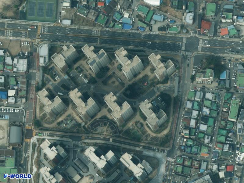 봉서산 아이파크 항공사진