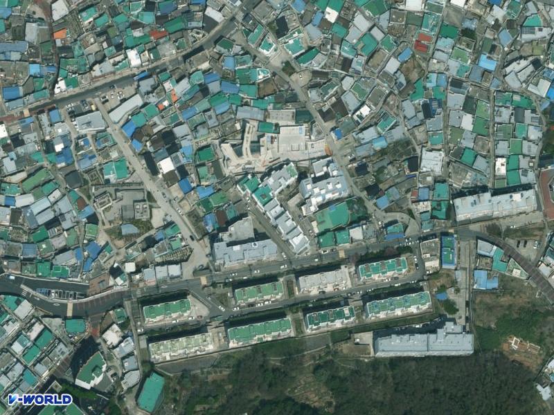 공작 항공사진