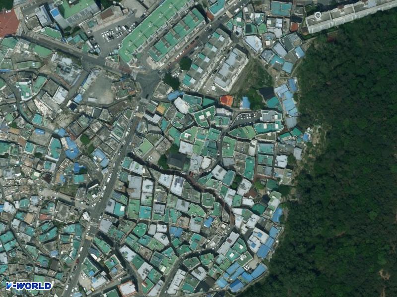 해찬빌105동 항공사진