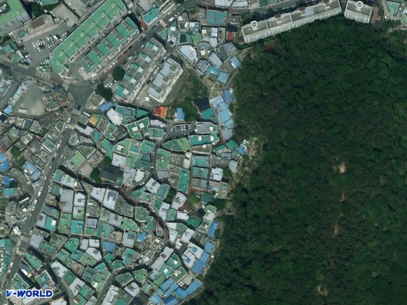 동명 항공사진