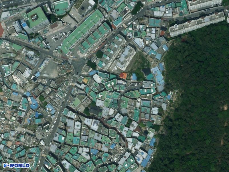해찬빌102동 항공사진