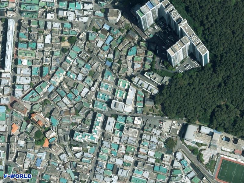 삼월(마,바동) 항공사진