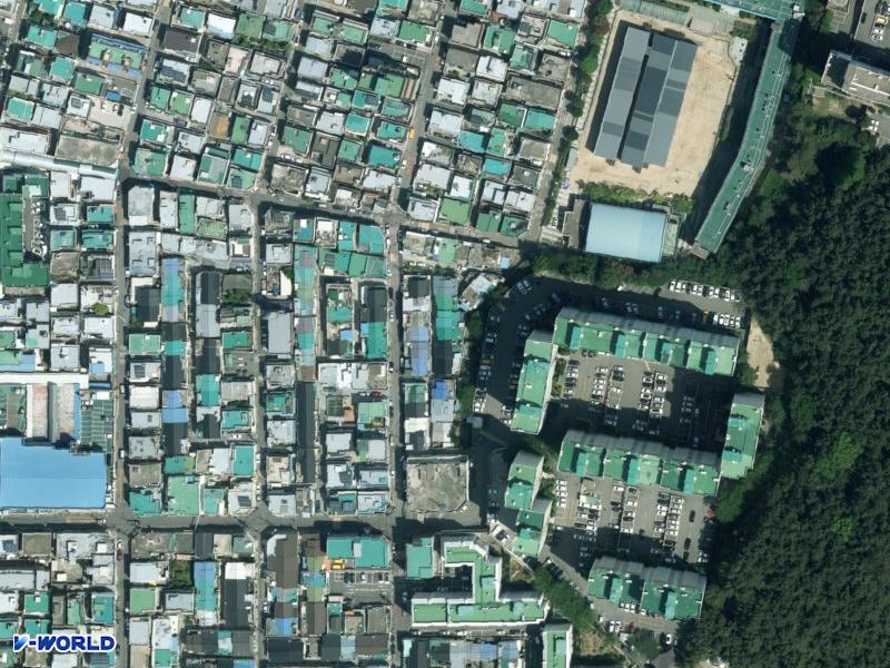 사호(522-1) 항공사진