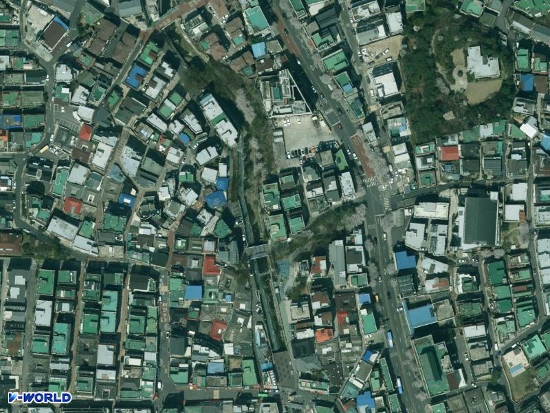 삼성레드빌(A동),(B동) 항공사진