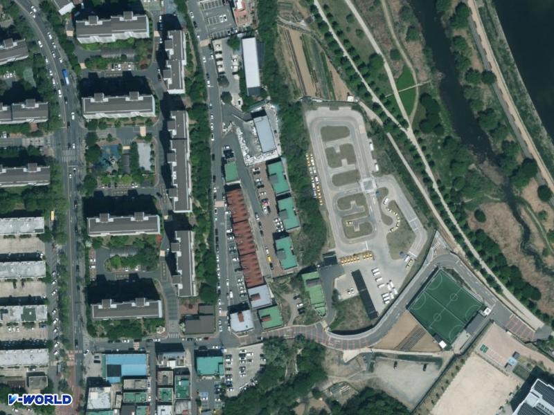 복현강가애 항공사진
