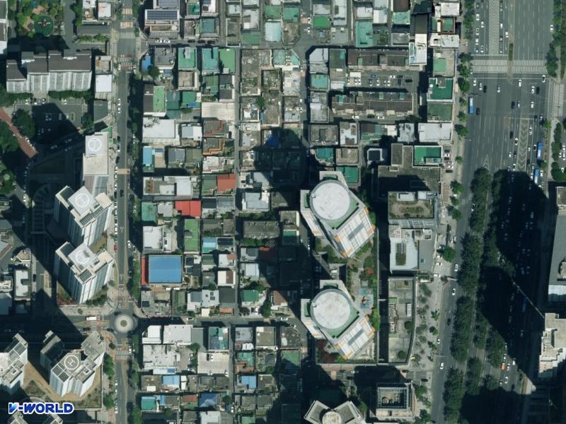 청구신호핑코하우스 항공사진
