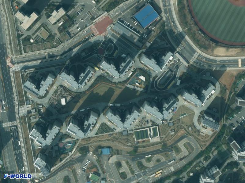 힐스테이트 두정역 항공사진