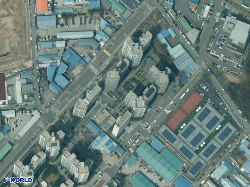 e편한세상두정4차 항공사진