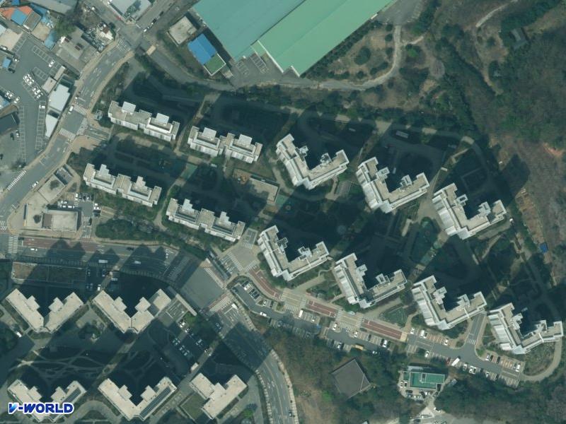 e편한세상두정3차 항공사진