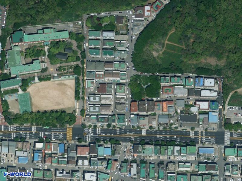 미다움101동 항공사진