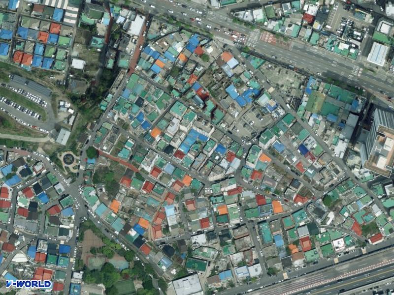 거산빌라 항공사진