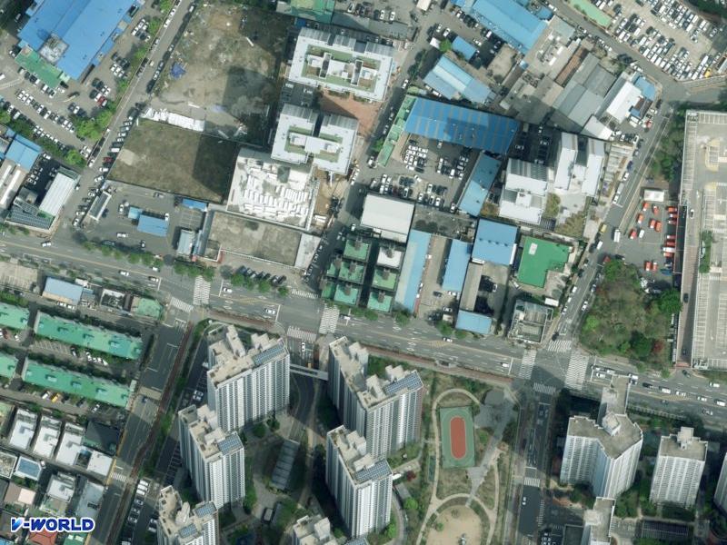 융창이지홈(103,104동) 항공사진