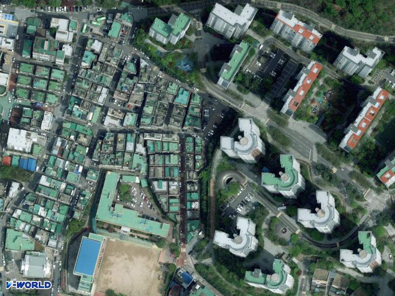 신만수타운(109-379)101동 항공사진