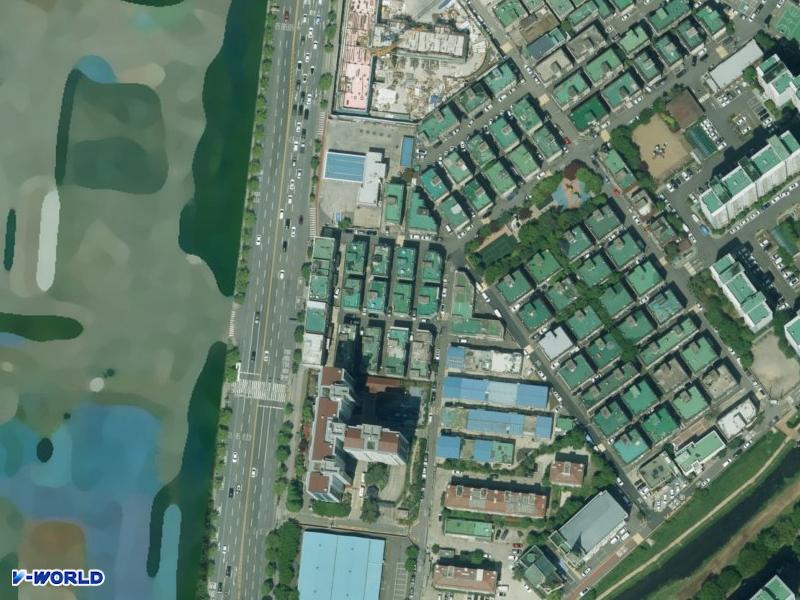 세종빌리지(5,6동) 항공사진