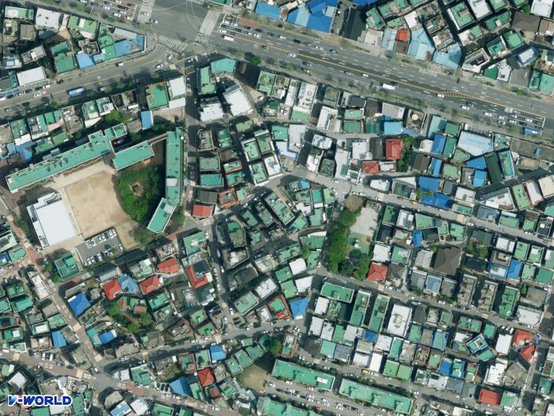 삼미주택 항공사진