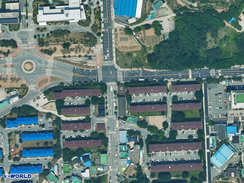공주 신관주공3단지 항공사진