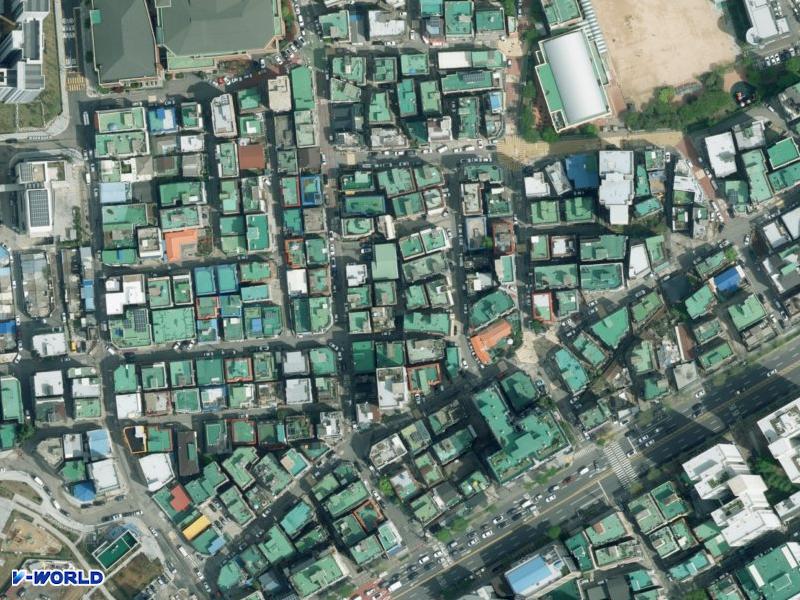 현대타운(E동F동) 항공사진