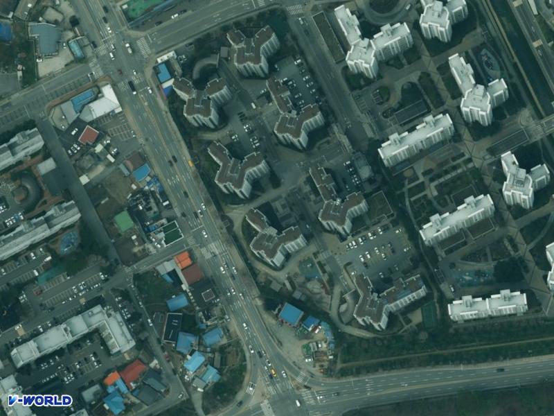 아산온천미소지움 항공사진