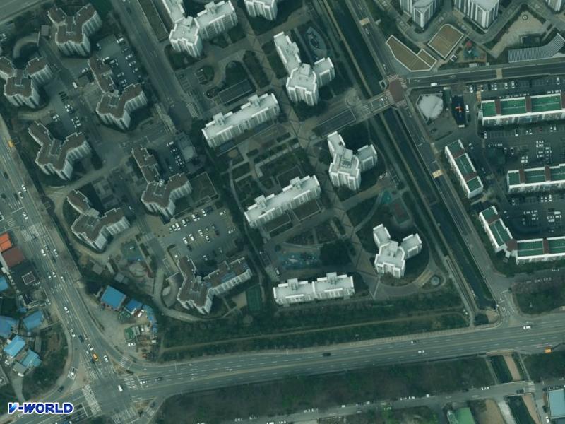 아산 반도유보라 항공사진
