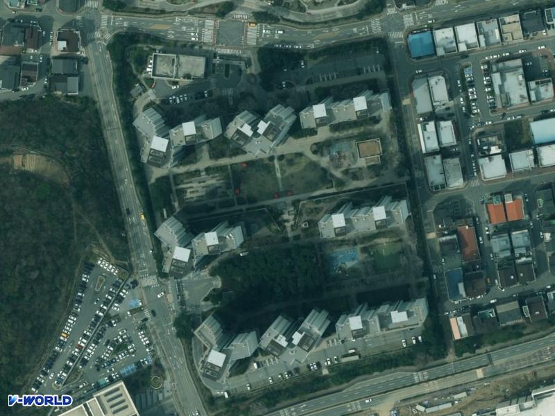 아산용화아이파크 항공사진