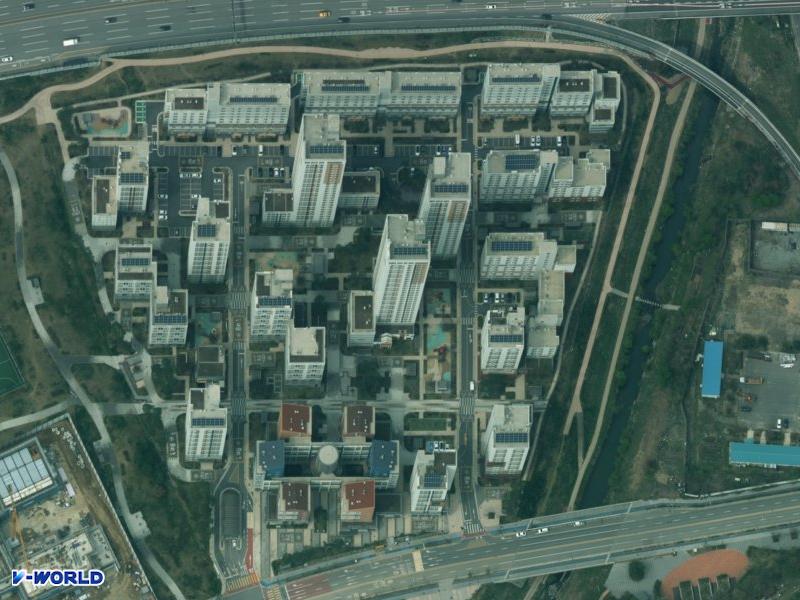 아산배방LH15단지 항공사진