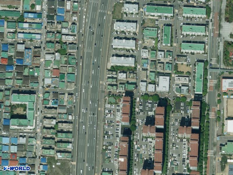 한국빌라203.204동 항공사진