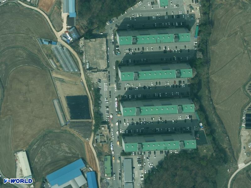 아산 음봉초원 항공사진