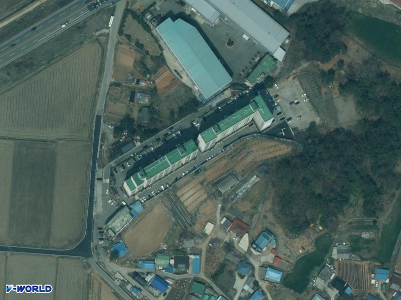 백남청솔 항공사진