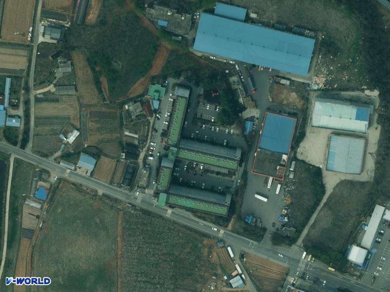 아산 한미금강 항공사진