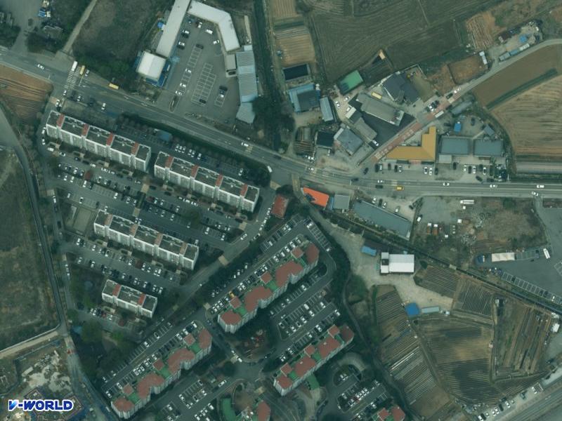 아산 신일유토빌 항공사진