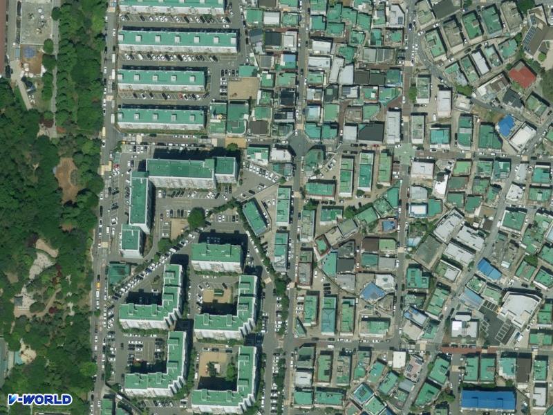 한주타운18동 항공사진