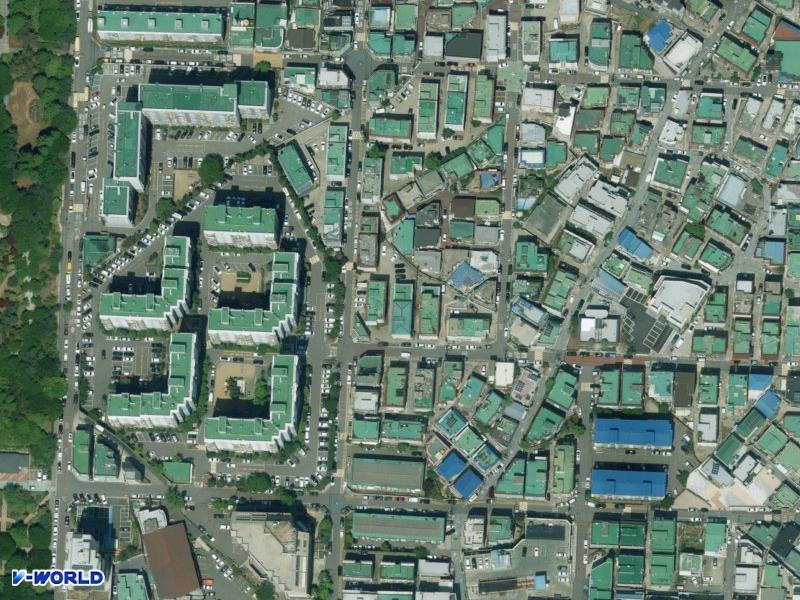 한주타운16동 항공사진