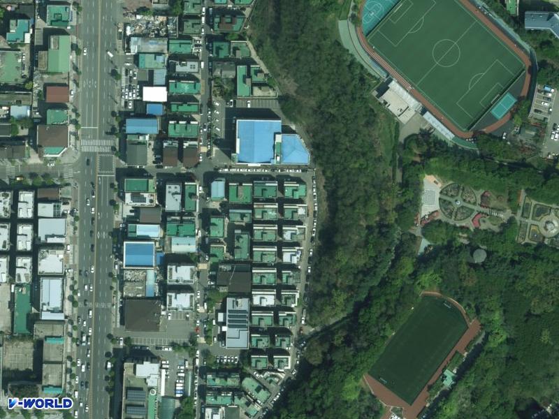 효마을타운(103,104)동 항공사진