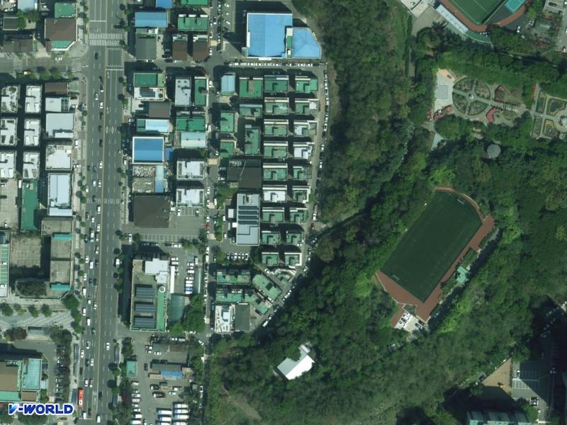 효마을타운(113,114)동 항공사진