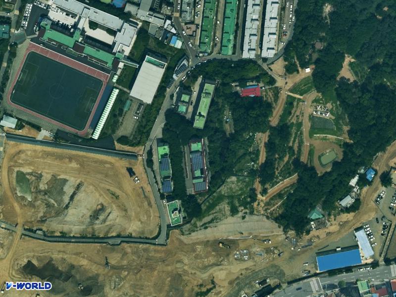 별장맨션A동 항공사진