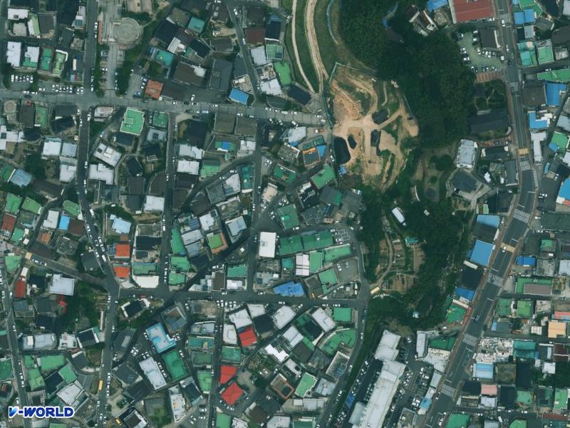 자성빌라(나)동 항공사진
