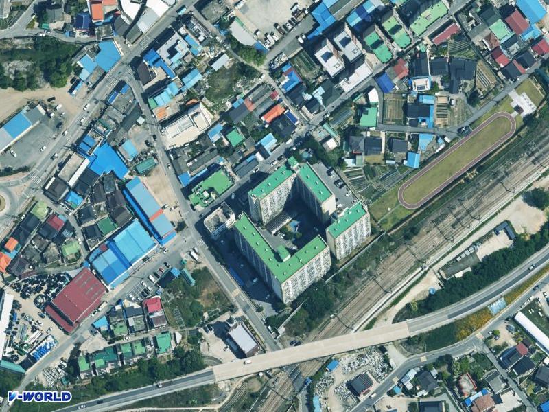 논산 강경조흥임대 항공사진