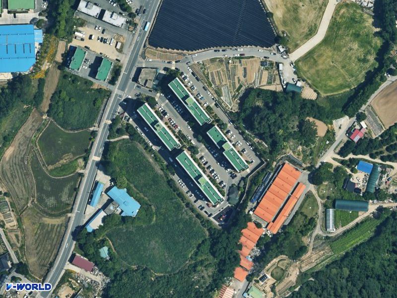 논산 월야 항공사진