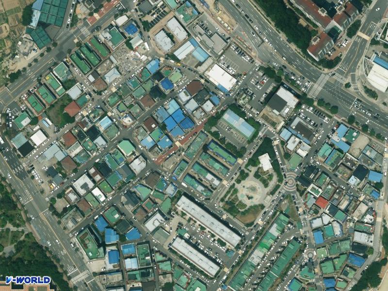 진주맨션1동 항공사진